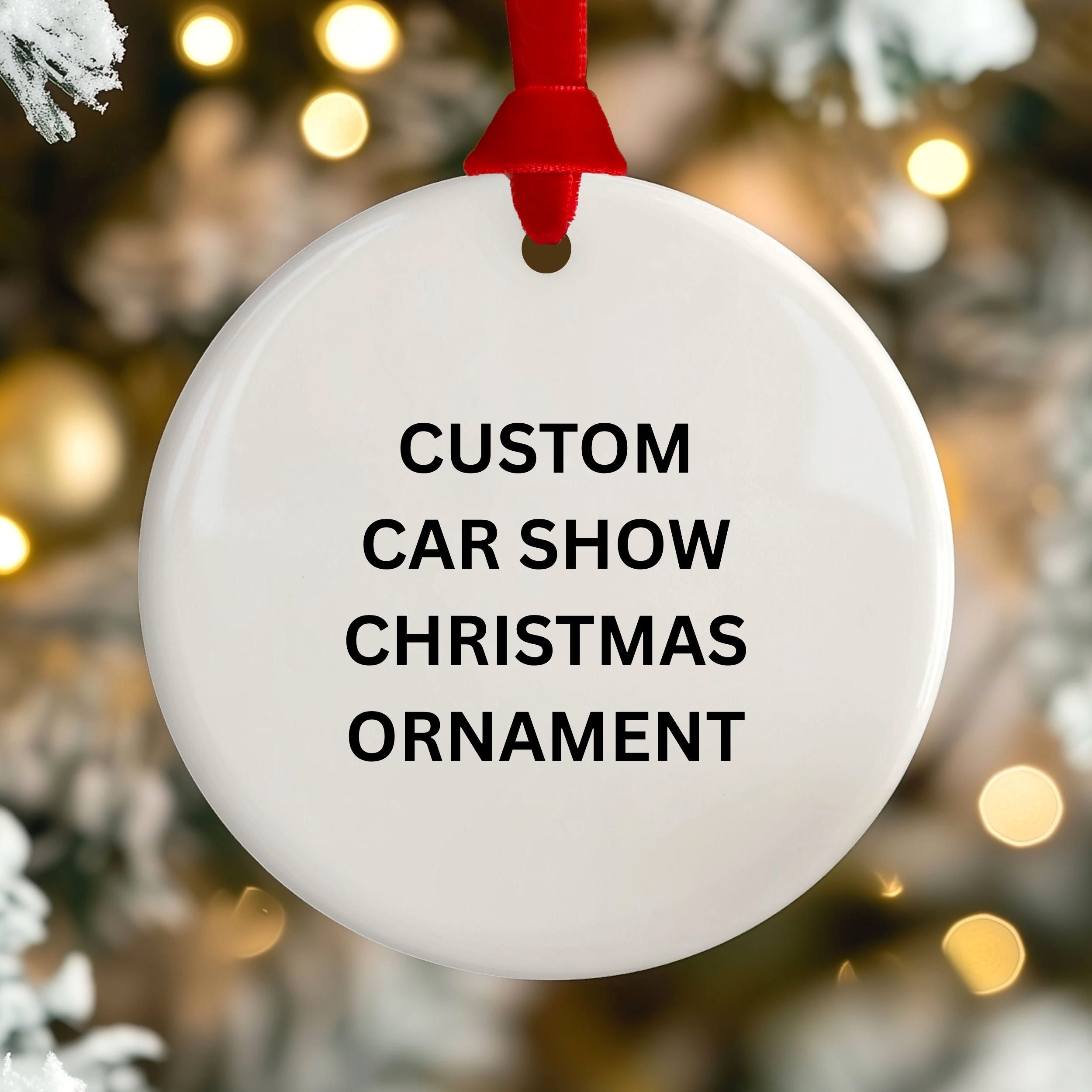 Classic Car Ornament