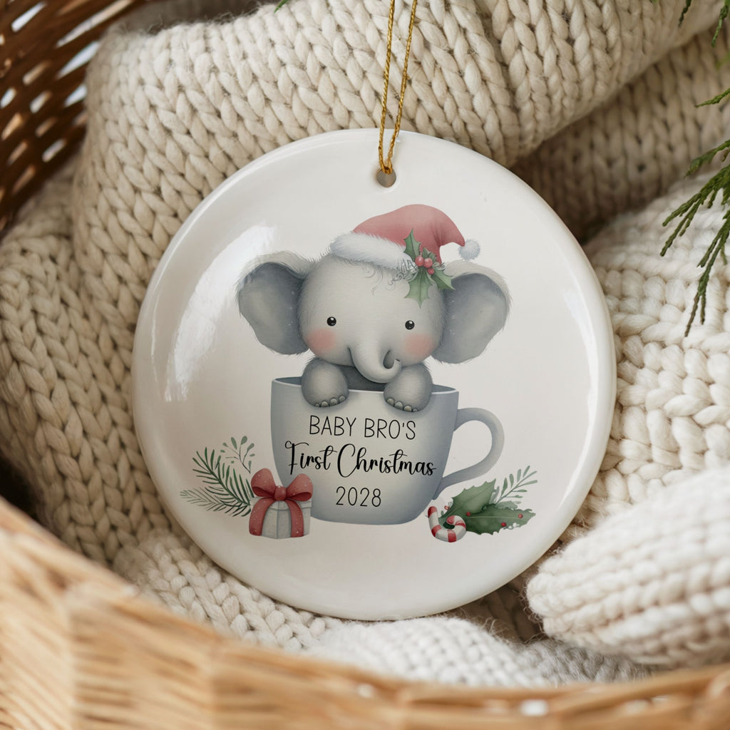 Baby Bump Christmas Ornament, Ultrasound Keepsake