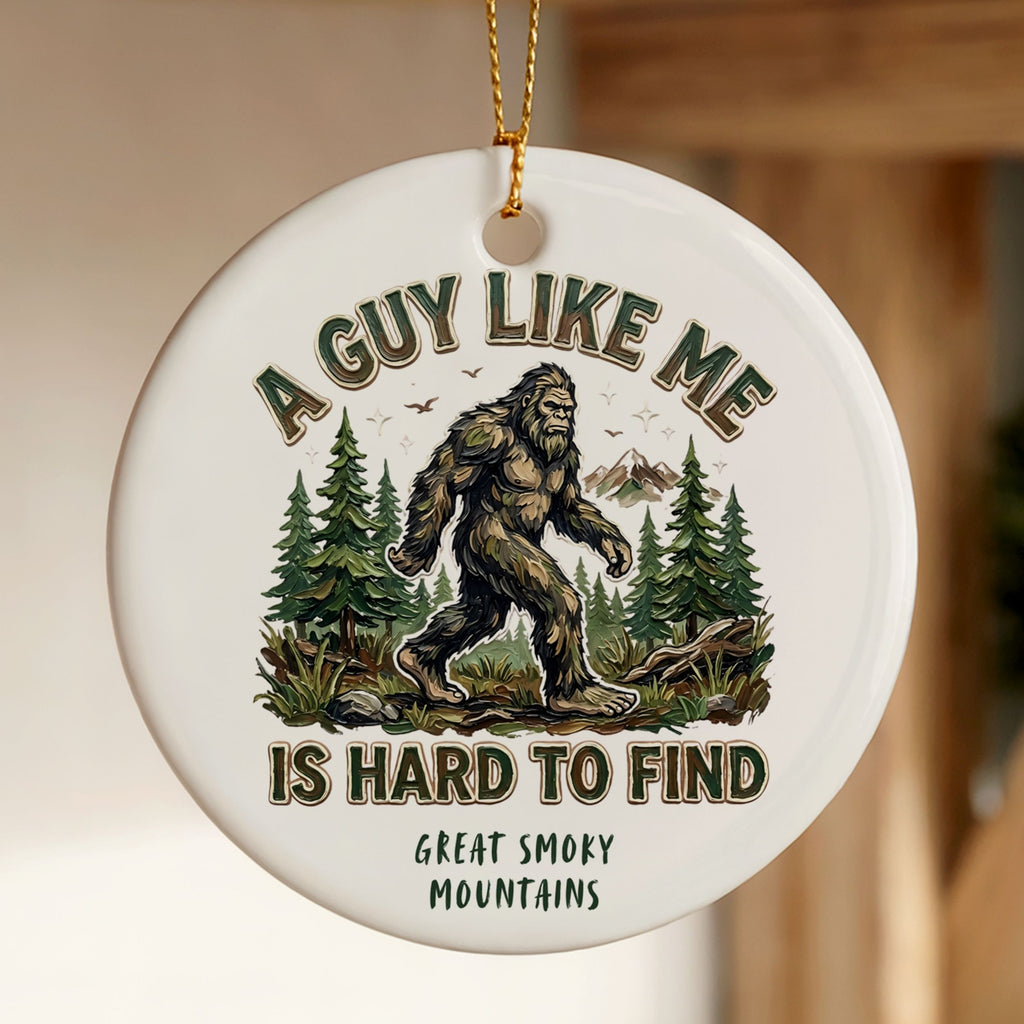 Bigfoot Ornament, Custom Sasquatch Souvenir Gifts, Wholesale Case of 4
