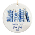 Book Club Christmas Ornament, Bookish Gifts for Readers