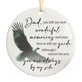 Dad Memorial Christmas Ornament, Loss of Father Sympathy Gift