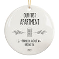 First Apartment Christmas Ornament, New Housewarming Gift