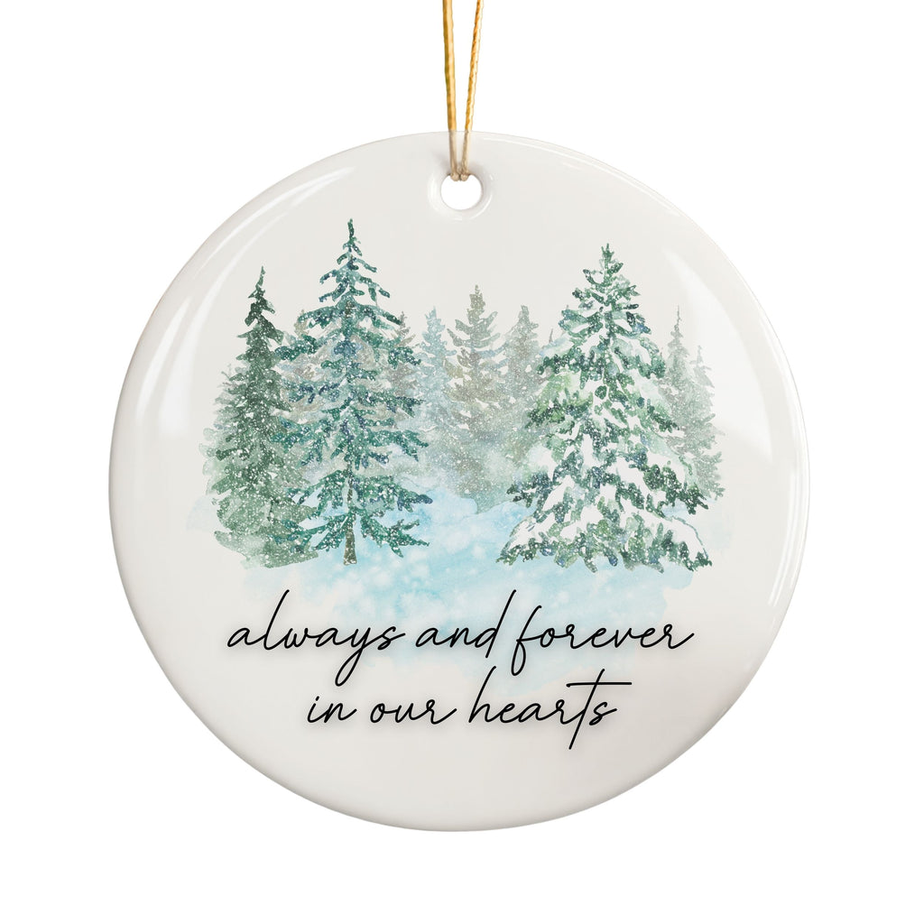 Memorial Christmas Ornament, Funeral Home Sympathy Gifts, Wholesale Case of 4