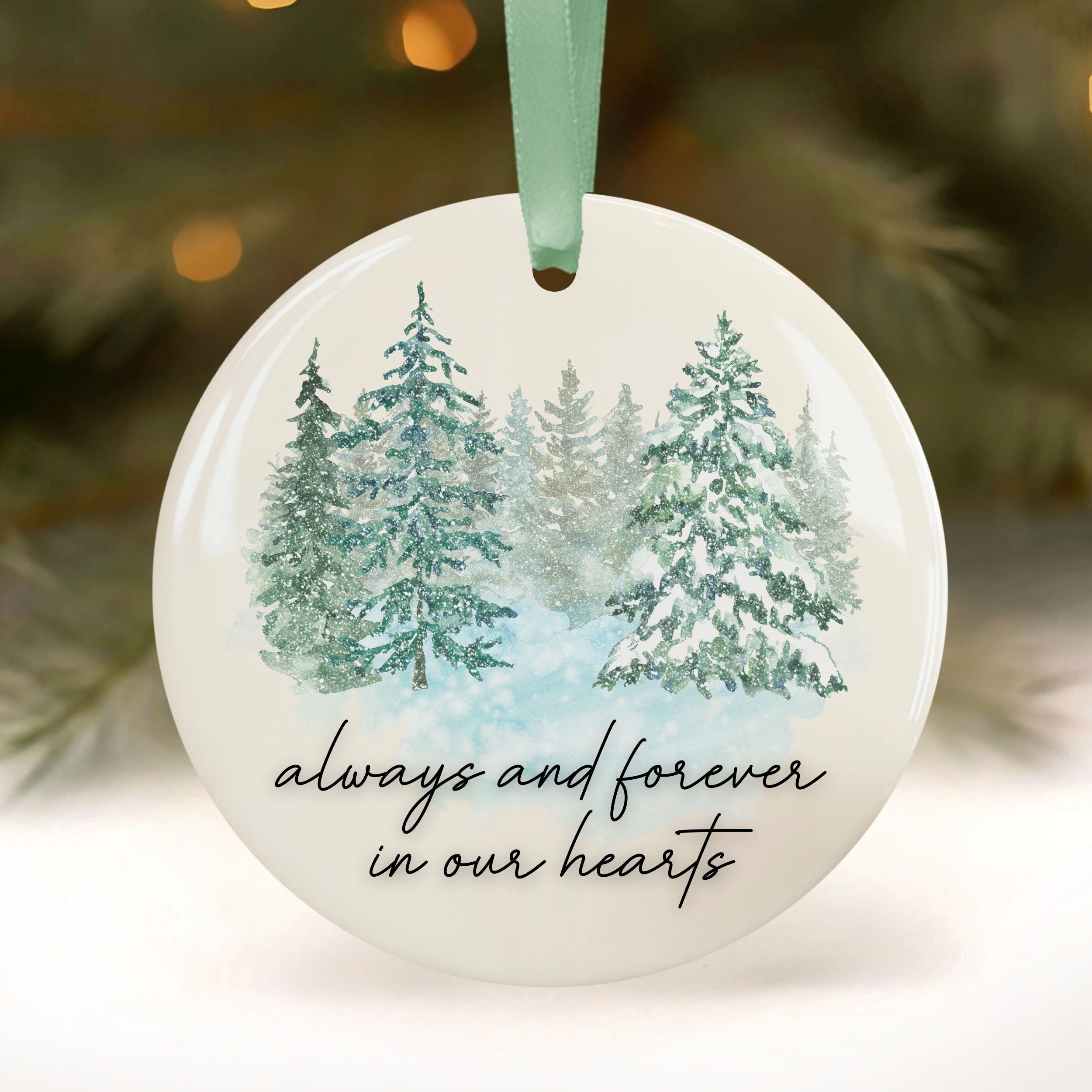 Memorial Christmas Ornament, Funeral Home Sympathy Gifts, Wholesale Case of 4