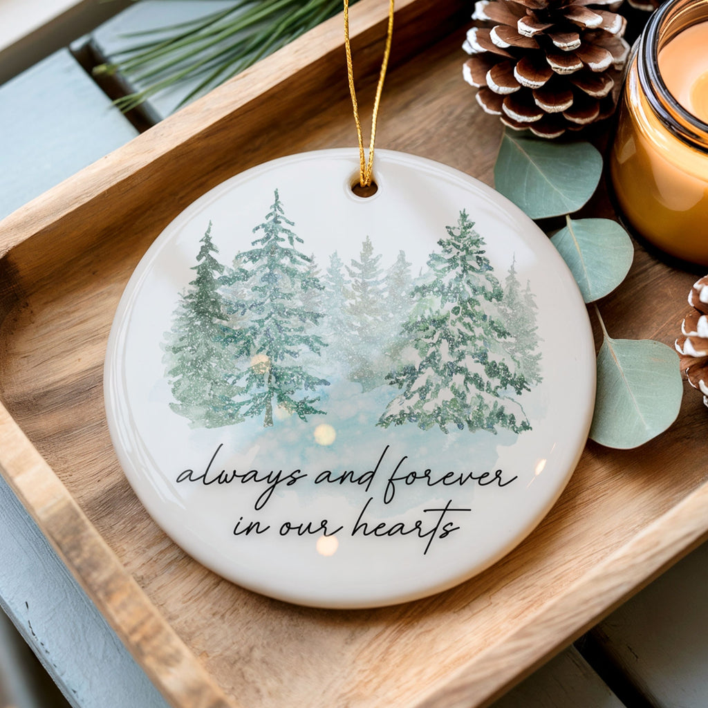 Memorial Christmas Ornament, Funeral Home Sympathy Gifts, Wholesale Case of 4