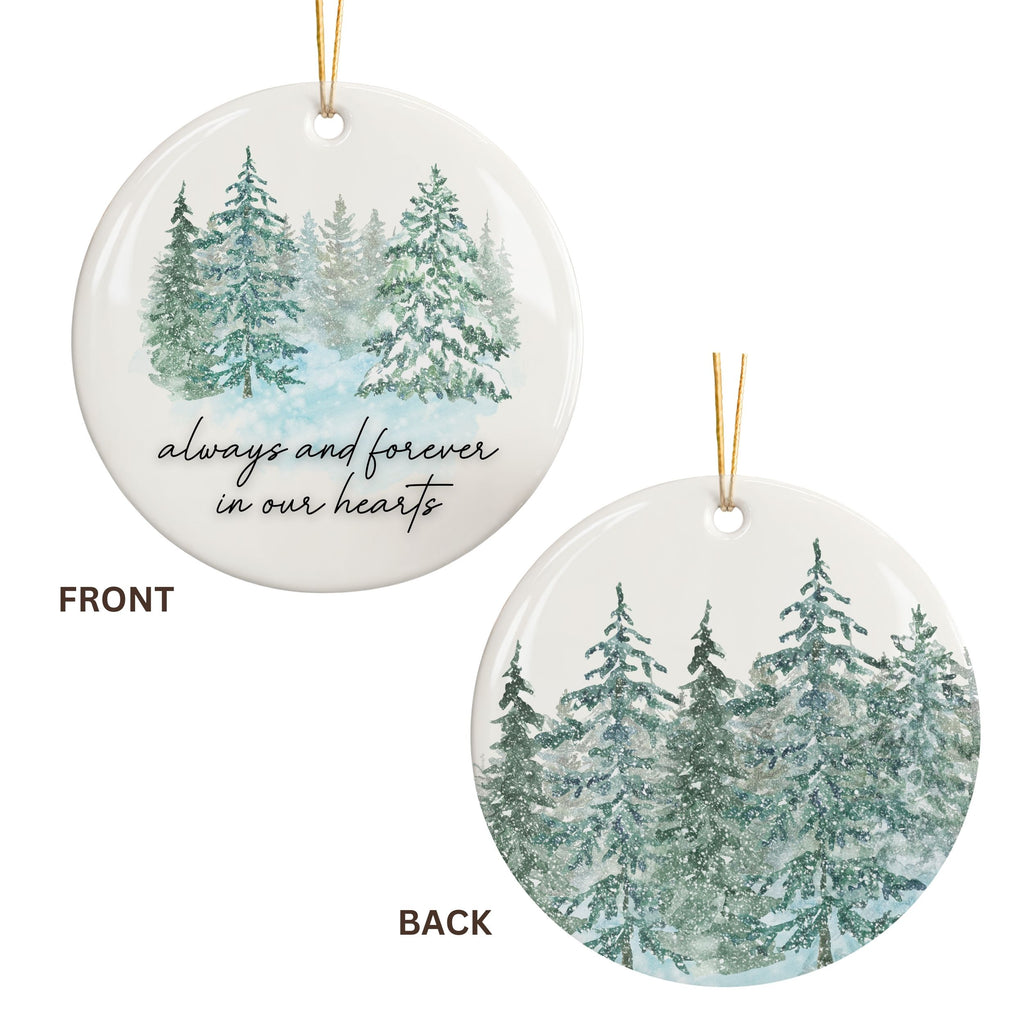 Memorial Christmas Ornament, Funeral Home Sympathy Gifts, Wholesale Case of 4