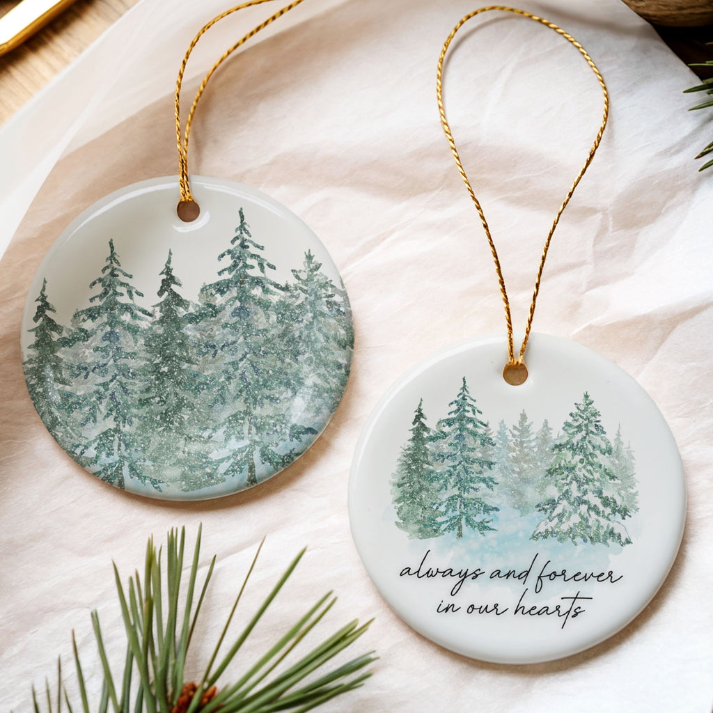 Memorial Christmas Ornament, Funeral Home Sympathy Gifts, Wholesale Case of 4