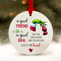 Funny Christmas Ornament, Friendship Gift for Women, Wholesale Case of 4
