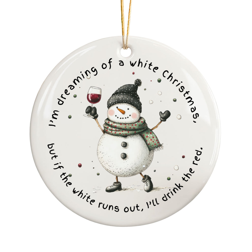 Funny Wine Gifts, Friendship Christmas Ornaments for Women, Wholesale Case of 4