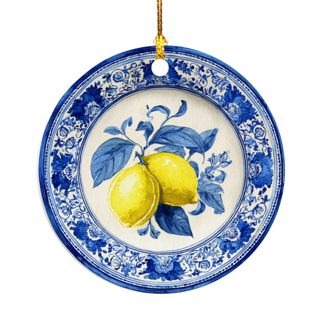 Italy Souvenir, Amalfi Coast Italian Christmas Ornament, Case of 4