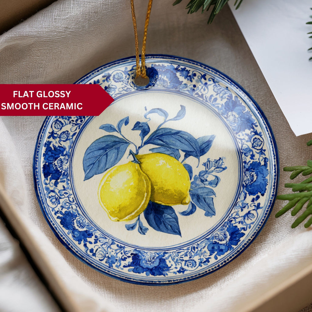 Italy Souvenir, Amalfi Coast Italian Christmas Ornament, Case of 4