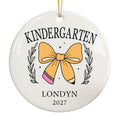 Kindergarten Christmas Ornament, Preschool Graduation Gift