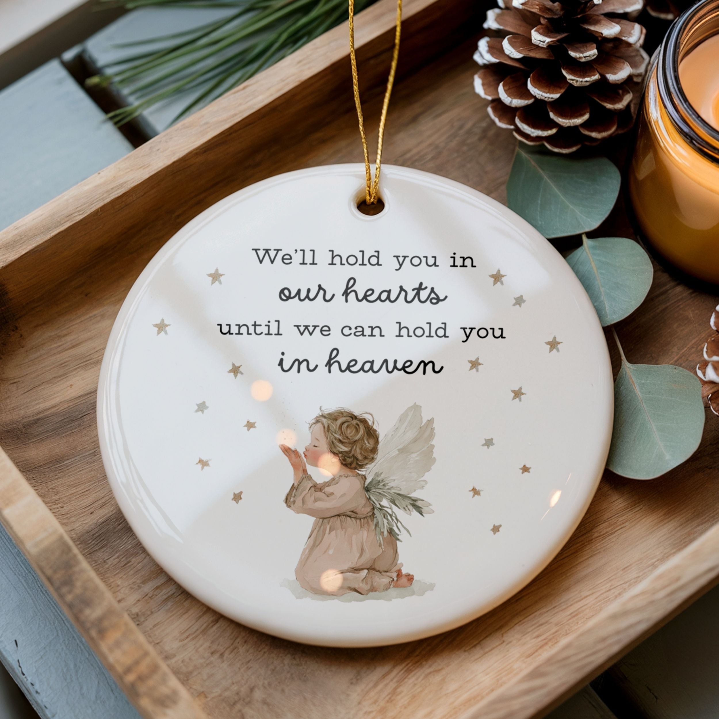 Miscarriage Ornament, Pregnancy Loss Sympathy Gift, Wholesale Case of 4