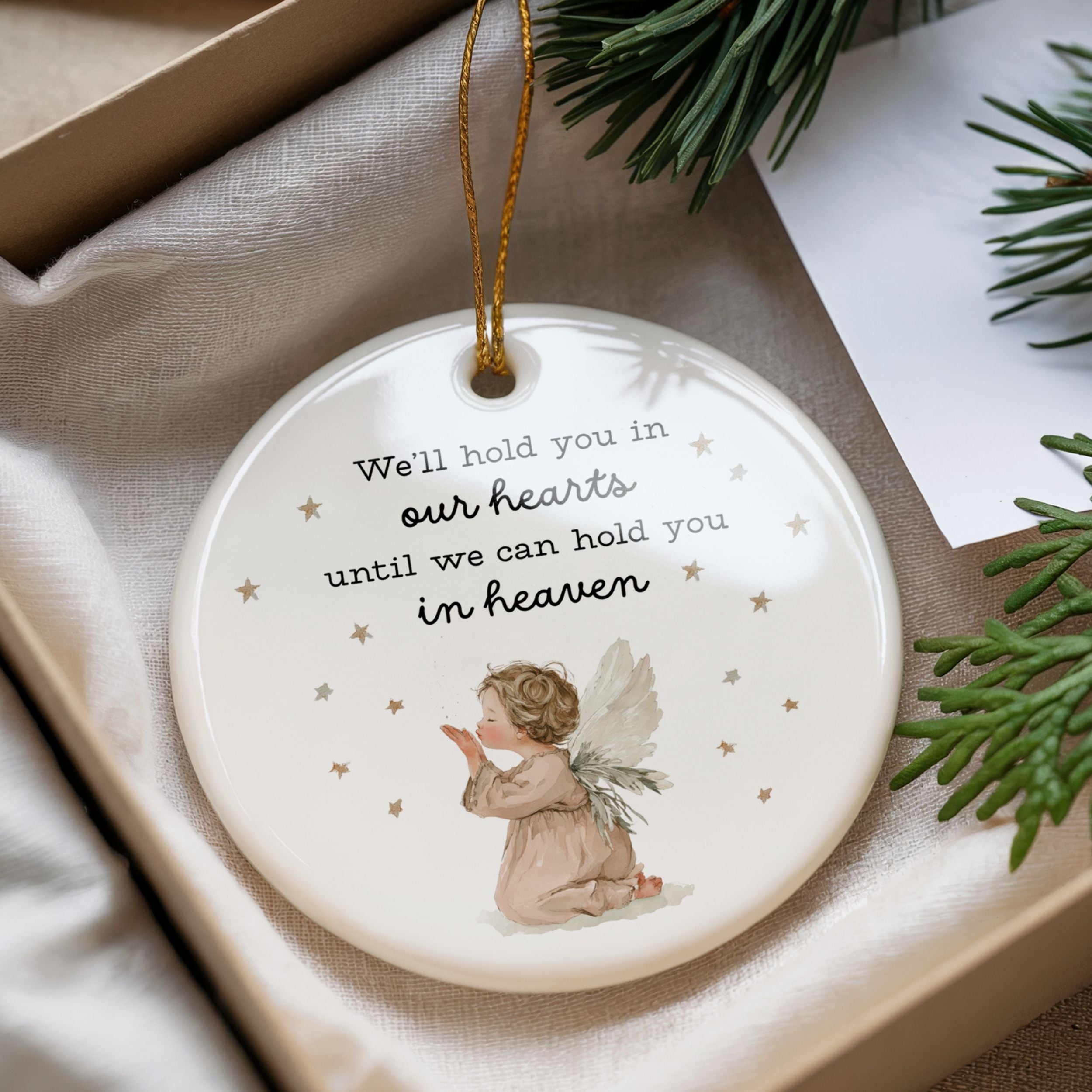 Miscarriage Ornament, Pregnancy Loss Sympathy Gift, Wholesale Case of 4