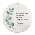 Personalized Mom Ornament, Bonus Mom Mother's Day Gift for Stepmom