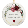 Promoted to Grandma Christmas Ornament, Pregnancy Reveal Gift