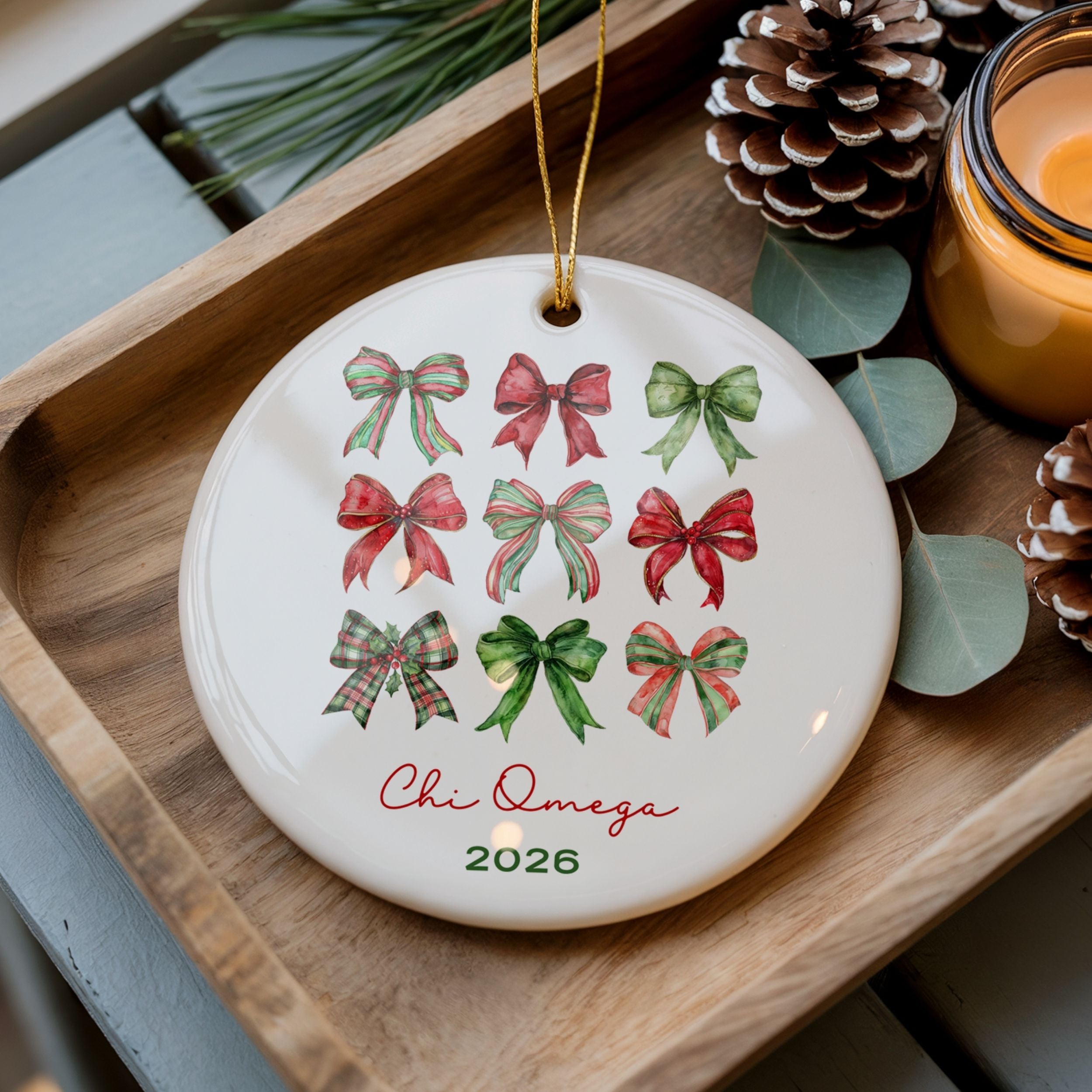 Sorority Christmas Ornament, Big Little Gifts